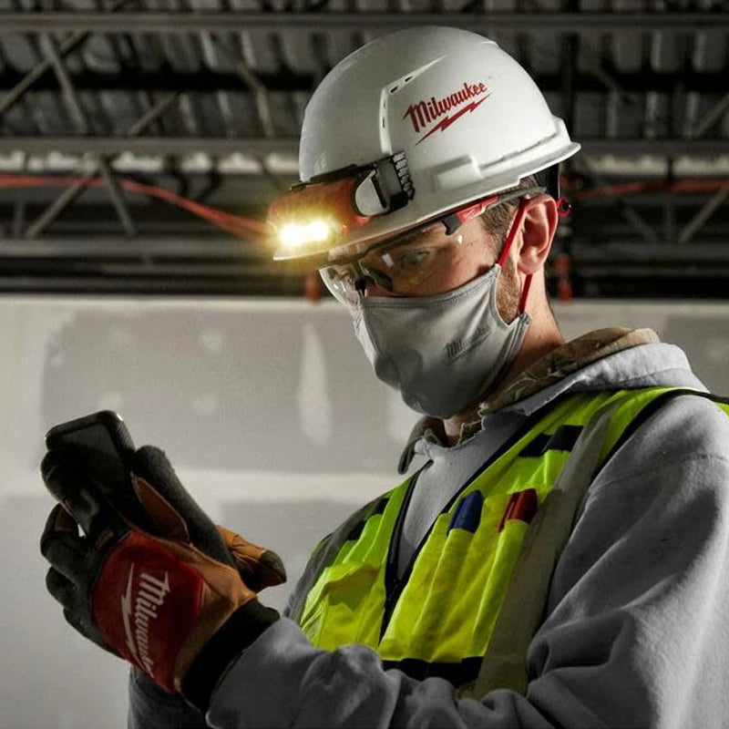 MILWAUKEE 48-73-2000A Clear Safety Glasses Anti Fog Durable Scratch Resistant Lenses Goggles Tool Accessories