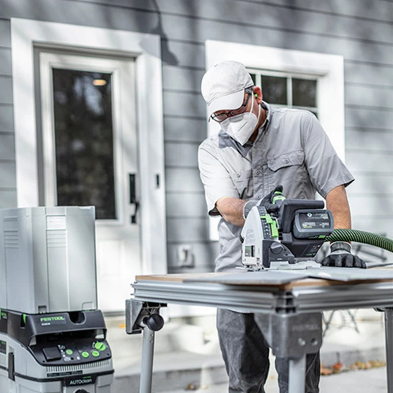 Festool 576720 TSC 55 Brushless Cordless Durable Track Saw With Kickback Stop, No Battery