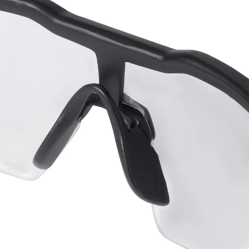 MILWAUKEE 48-73-2000A Clear Safety Glasses Anti Fog Durable Scratch Resistant Lenses Goggles Tool Accessories