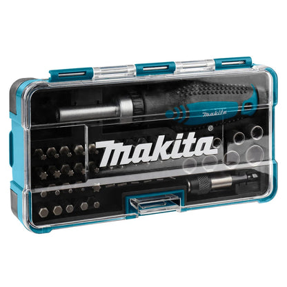 Makita B-36170 47-Piece Rachet Wrench and Bit Set Electric Hand Drill Hexagon Handle Screwdriver Bits Set