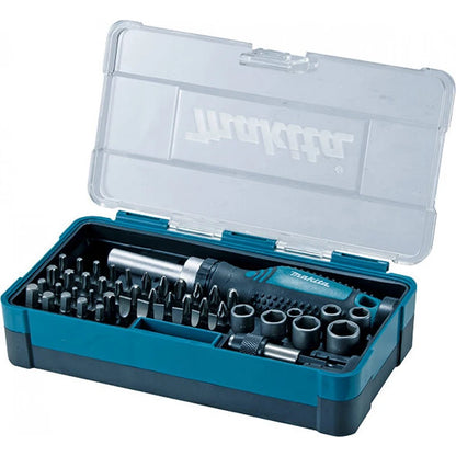 Makita B-36170 47-Piece Rachet Wrench and Bit Set Electric Hand Drill Hexagon Handle Screwdriver Bits Set