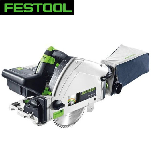 Festool 576720 TSC 55 Brushless Cordless Durable Track Saw With Kickback Stop, No Battery